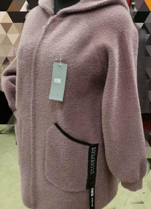 Кардиган пальто,италия, размер универсальный 50-561 фото