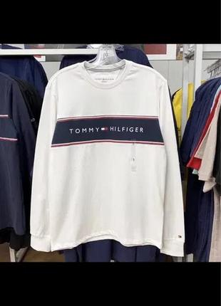 Лонгслів (футболка з довгим рукавом) tommy hilfiger (оригинал)