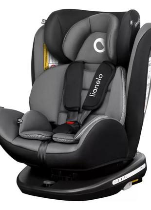 Автокресло lionelo bastiaan 0-36 kg grey/black