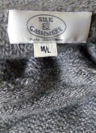 Модный кашемировый жилет с высоким горлом, жилетка, безрукавка, pure cashmere7 фото