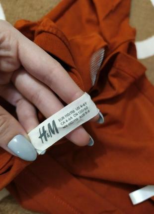 Реглан h&m на 5-6 лет красивый силиконовый рисунок в виде мягких шипов3 фото