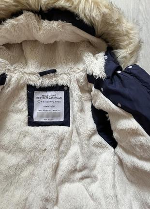 Курточка зимняя primark 6-9 мес, 74 см6 фото