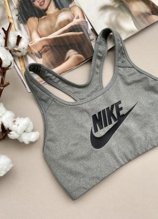 Серый спортивный топ nike2 фото