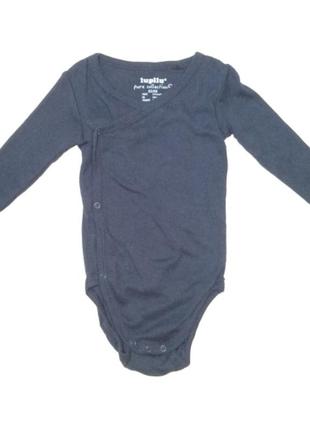 Тёмно-синий бодик для мальчика lupilu