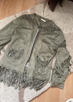 Піджак під замш