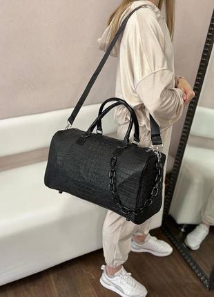 Модна дорожня сумка, брендові жіночі сумки, сумка в дорогу4 фото
