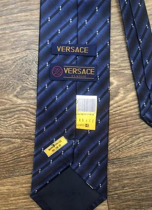 Versace галстук шёлк3 фото