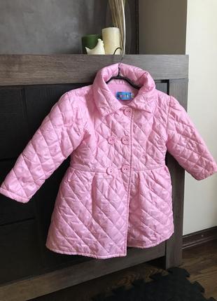 Курточка стеганная розовая