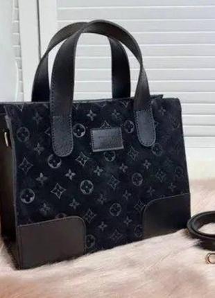 Женская сумка louis vuitton, сумка луи виттон, брендовая сумка, луи витон, сумка замшевая, сумка на плечо