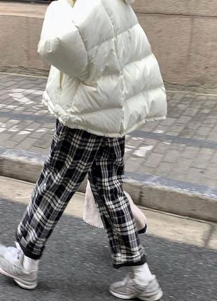 Брюки в клеточку3 фото