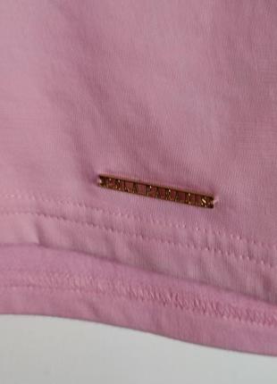 Розовое женское короткое платье барби barbie теплое байка7 фото