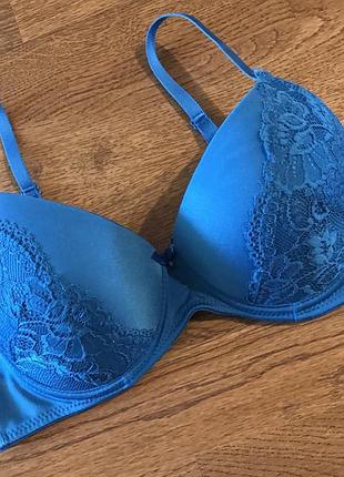 Бірюзовий бюстгальтер 36с/80с