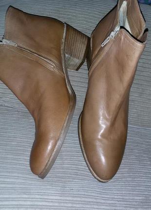 Кожаные ботинки globus shoes p. 40 1/2 стелька 27 см.5 фото
