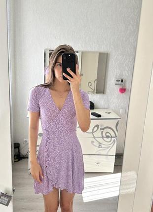 Платье с цветочным принтом