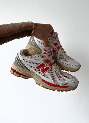 Кросівки new balance 1906 red white10 фото