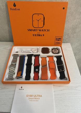 Смарт часы smart watch s9 ultra 7 в 12 фото