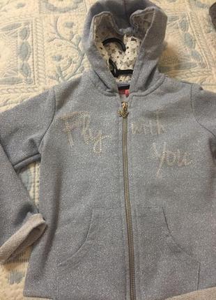 Толстовка кофта ovs 3-4г в идеале