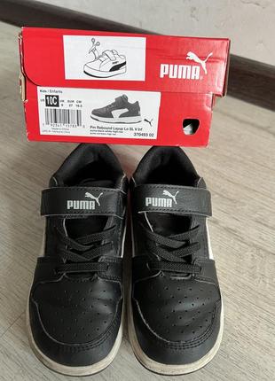 Кожаные кроссовки puma3 фото