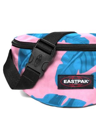 Eastpak springer ek074c12 brize leaves pink ek074 c12 сумка на пояс оригінал унісекс бананка