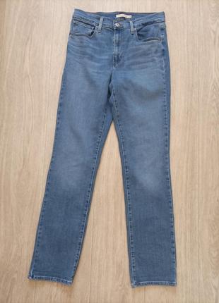 Стрейчевые джинсы levis, размер 30/32.6 фото