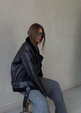 Дублянка з поясом4 фото