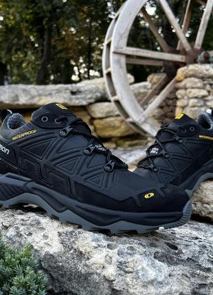 Мужские кожаные кроссовки salomon ranger waterproof3 фото