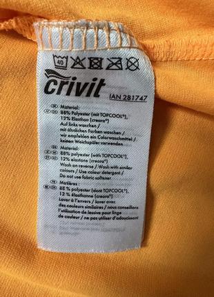 Спортивна футболка crivit нова3 фото