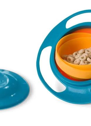 Дитяча чашка-непроливайка "універсальний gyro bowl"3 фото