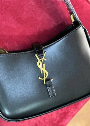 Женская сумка yves saint laurent ив сент лоран черная, сумка с одной ручкой