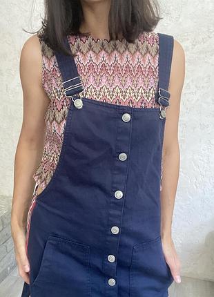 Джинсовый комбенизон сарафан