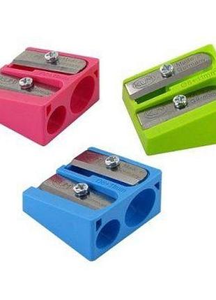 Точилка "kum" 410 метал.. подвійна клиноподібна, шт