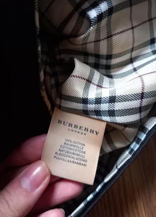 Плащ детский черный от burberry5 фото