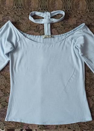 Лонгслив от "innocence" с глубоким декольте, мягкий и нежный к телу (македония)