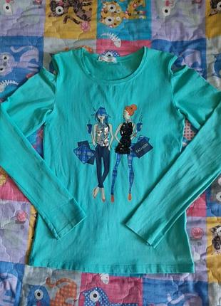 Блузка с паетками