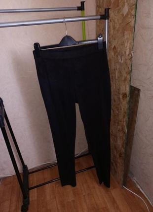 Женские леггинсы nur die (германия) перед имитация замши 44-46 размер