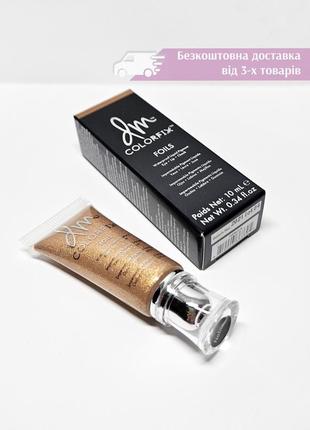 Жидкий тинт тени пигмент глиттер danessa myricks beauty colorfix 24 hour cream colour foil - nebula