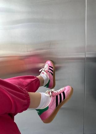 Кросівки adidas gazelle gucci1 фото