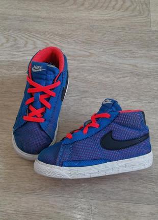 Кроссовки хайтопы nike blazer mid 25 размер