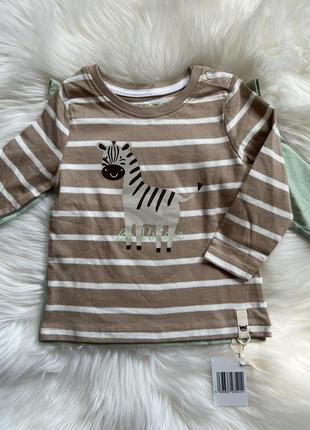 Реглан лонгслив кофточка 62/68 74 см