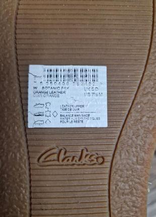 Легкие, спелтные кожаные сандалии, босоножки clarks, оригинал, новые8 фото