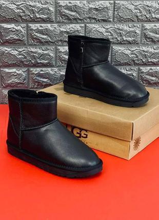 Сапоги ugg женские мужские подростковые кожаные  зимние ботинки угги зимние угі. уг угги угі уггіновинка2 фото