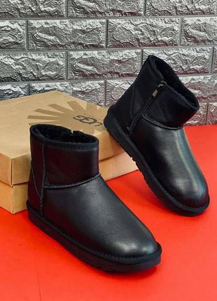 Сапоги ugg женские мужские подростковые кожаные  зимние ботинки угги зимние угі. уг угги угі уггіновинка