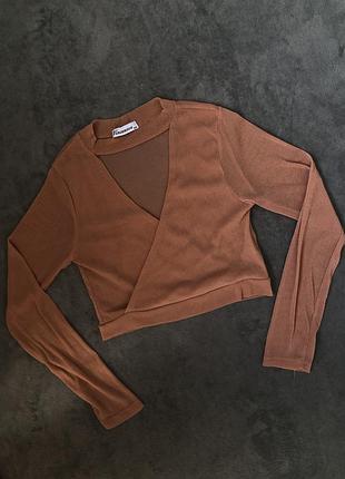 Легка кофта топ з люрексом vincenove