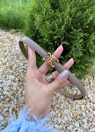 Ремень пояс женский кожаный в стиле спелый celine / ремень пояс женский в стиле celine