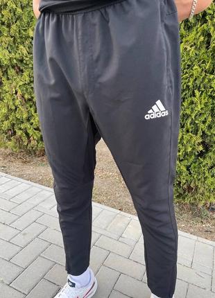 Спортивні штани чоловічі адідас чорні / спортивки adidas