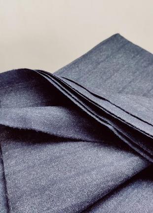 Сіра в смужку ділова тканина, для піджаків, штанів, для спідниць ділового стилю2 фото