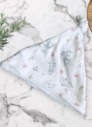 Шапочка с узелком, хлопок