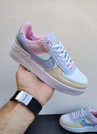 Nike air force 1 shadow taro&pink