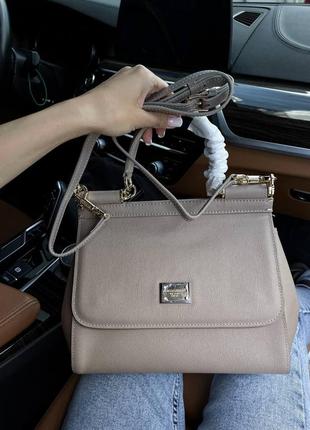 Сумка в стилі d&g dolce gaddana натуральна шкіра