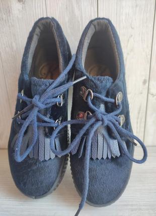 Лоферы велюровые, kylie